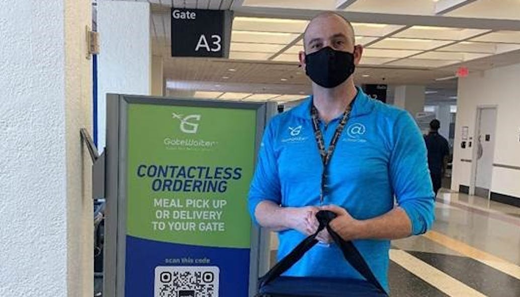 Now at Cleveland Hopkins, hungry fliers can have some of their favorite dishes delivered to their gate with the new GateWaiter mobile ordering and delivery service.