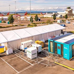Salutaris People unveiled a new COVID testing laboratory at Liverpool John Lennon Airport. The facility is in partnership with Source BioScience and Salutaris People in partnership with Test Assurance Group Ltd (TAG).
