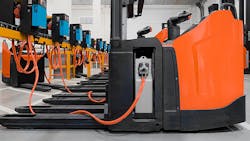 Nearly a quarter of all Toyota electric-powered forklift trucks ordered for delivery in the UK now feature lithium-ion battery (LiB) technology. Nearly a quarter of all Toyota electric-powered forklift trucks ordered for delivery in the UK now feature lithium-ion battery (LiB) technology.