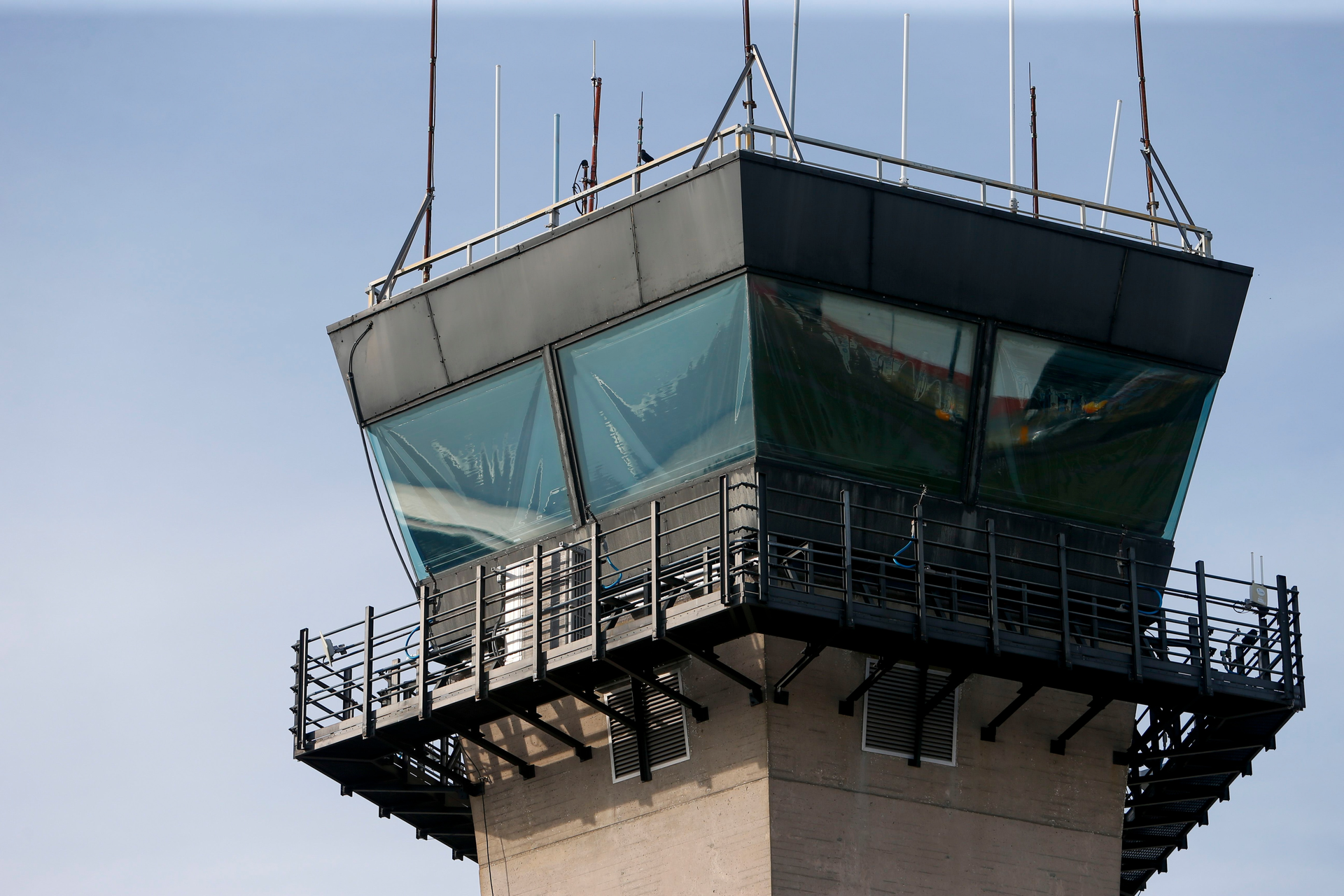 Tampa International Airport's 49-year-old air traffic control tower, shown here on Sept. 10, is 'degrading' and overdue for a replacement, said U.S. Rep. Kathy Castor, D- Tampa