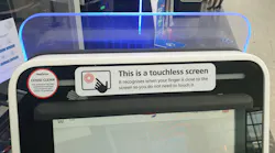 Amadeus touchless bag drop technology is being trialed at Heathrow Airport.