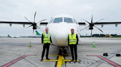 Conor Mc Carthy, Ceo Of Emerald Airlines And Aviation Regulator Of The Iaa, Mr Diarmuid Ó Conghaile (1)