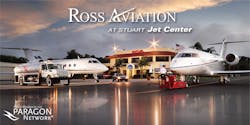 Ross Aviation at Stuart Jet Center is now part of the Paragon Aviation Group network.