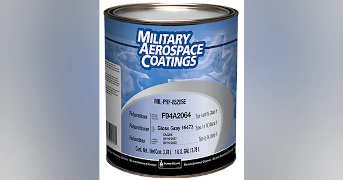 Aircraft Coating Stack Sherwin-Williams Military Aerospace Coating | Aviation Pros