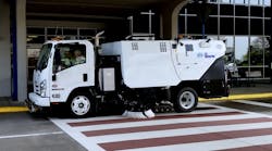 The Schwarze A7 Zephyr is designed to meet the rigorous demand standards of the Department of Defense high speed sweeping requirements for quickly and effectively removing FOD.