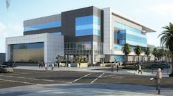 San Diego International Airport New T1 project administration building concept rendering