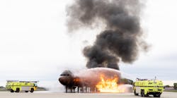 Appleton International Airport, in partnership with Fox Valley Technical College, dedicated the Aircraft Rescue and Firefighting Training Center (ARFF) facility Oct. 15. The center will provide training for airport first responders. Appleton International Airport, in partnership with Fox Valley Technical College, dedicated the Aircraft Rescue and Firefighting Training Center (ARFF) facility Oct. 15. The center will provide training for airport first responders.