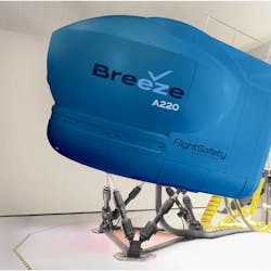 FlightSafety is increasing its focus on training and equipment for the Commercial Airline Training market. The company is a leading provider of Airbus A220 training technology and has delivered nearly 40 E-jet Full Flight Simulators.