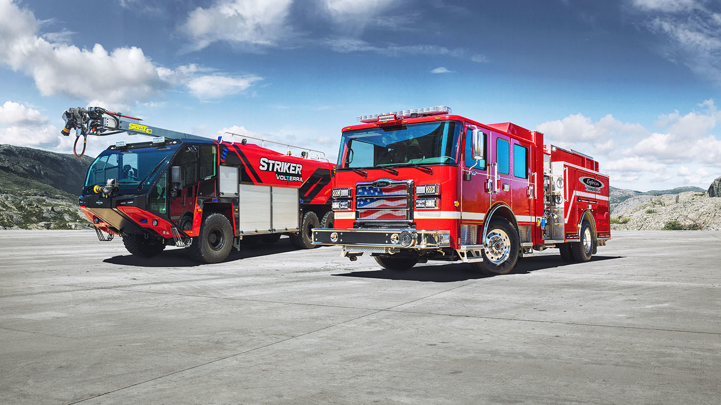 Oshkosh Fire & Emergency segment is featuring the new Oshkosh Striker ARFF vehicle at China Fire 2021