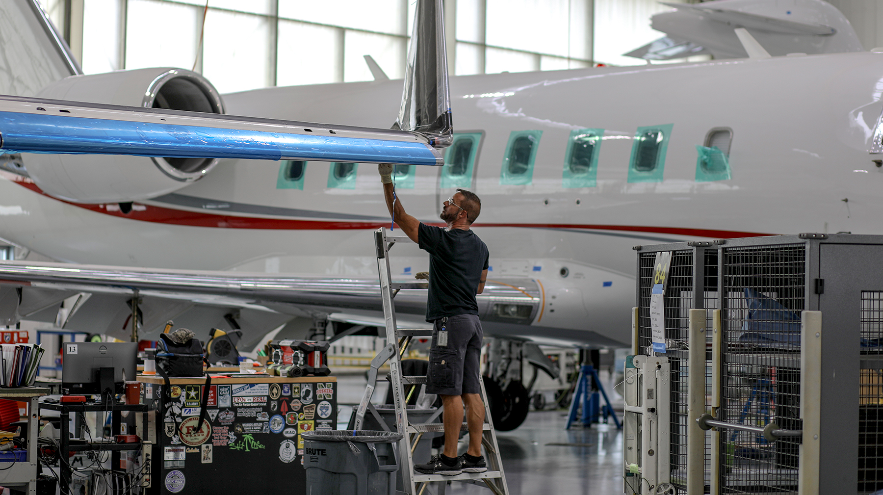Duncan Aviation is a Bombardier Authorized Service Facility for all Bombardier Learjet models, all Bombardier Challenger models, and Global 5000/5500 and Global 6000/6500 model aircraft at all of its MRO locations.