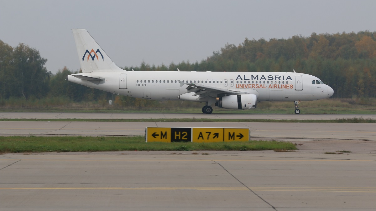 Moscow Domodedovo Airport welcomed first flight of AlMasria Universal Airlines, from Sharm el-Sheikh.