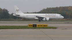 Moscow Domodedovo Airport welcomed first flight of AlMasria Universal Airlines, from Sharm el-Sheikh. Moscow Domodedovo Airport welcomed first flight of AlMasria Universal Airlines, from Sharm el-Sheikh.