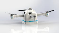 Mesa Air Group Inc. has signed an agreement with aerospace technology company Flirtey to order four delivery drones, with an option to order an additional 500 aircraft. The agreement marks Mesa becoming the first scheduled airline to launch drone delivery in the U.S. Mesa Air Group Inc. has signed an agreement with aerospace technology company Flirtey to order four delivery drones, with an option to order an additional 500 aircraft. The agreement marks Mesa becoming the first scheduled airline to launch drone delivery in the U.S.