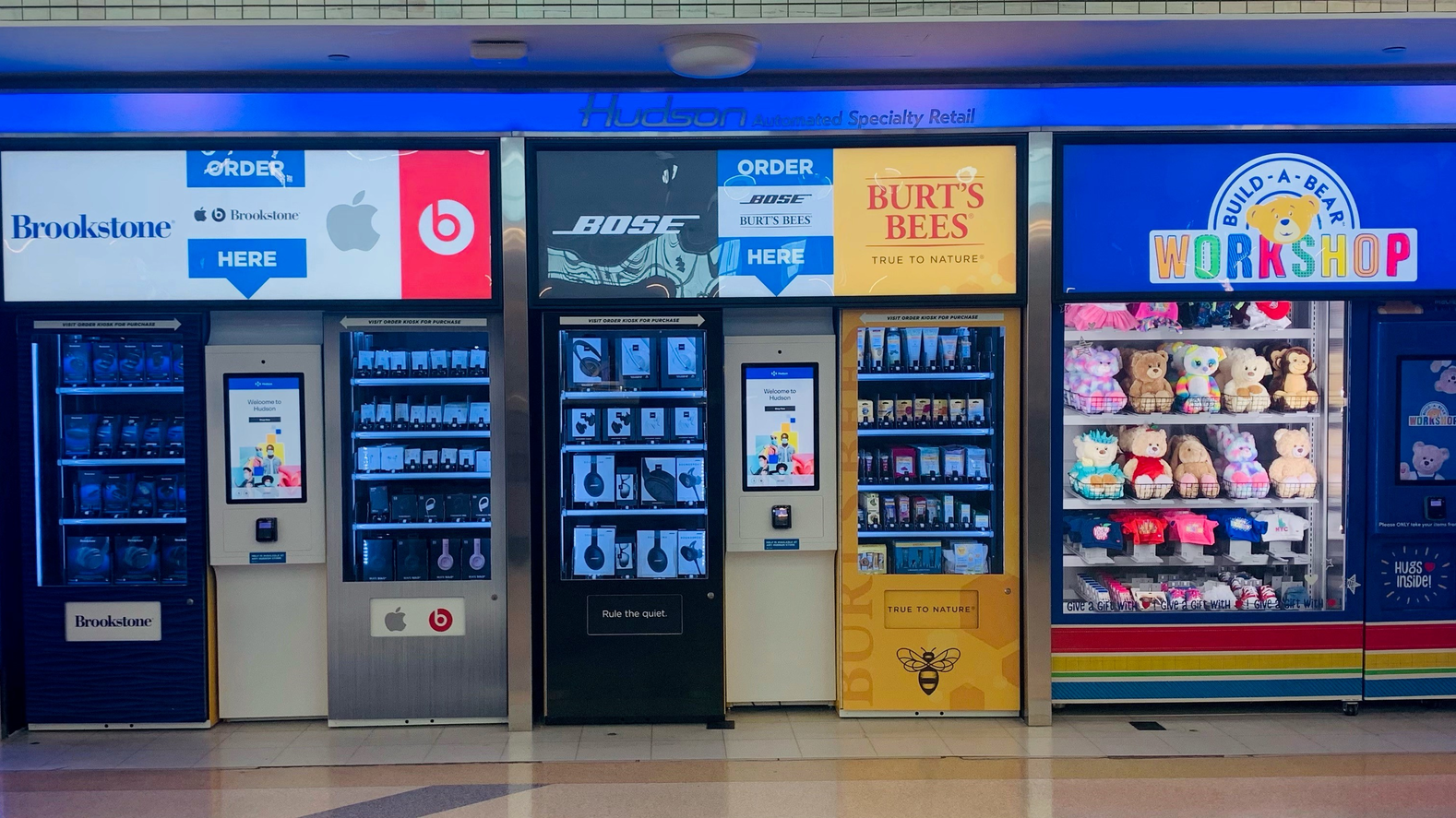 JFKIAT, the operator of Terminal 4 at John F. Kennedy International Airport, announced its partnership with Hudson in launching a multi-brand automated retail concept, the first of Hudson&rsquo;s locations of this kind in New York.