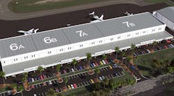 Sheltair Aviation has announced that it will break ground on its new hangar and office complex at the Tampa International Airport (TPA) on Oct. 21. Sheltair Aviation has announced that it will break ground on its new hangar and office complex at the Tampa International Airport (TPA) on Oct. 21.