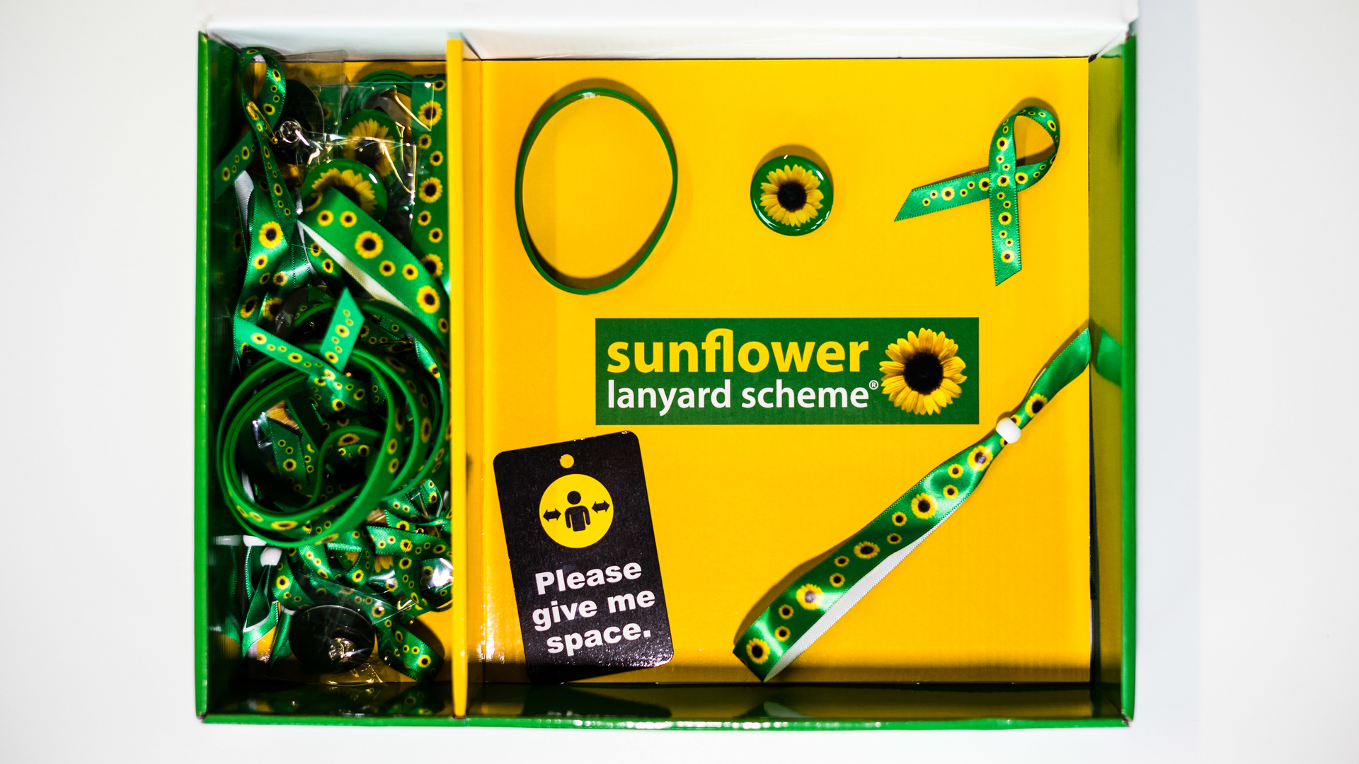 By wearing a Hidden Disabilities sunflower ribbon, lanyard, pin, bracelet or other accessories available free of cost at various locations throughout Charlotte Douglas, it signals to CLT employees assistance may be needed and patience is appreciated.