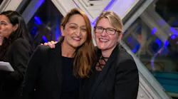 Sumati Sharma, co-chair of the WIAAC and partner at Oliver Wyman, and Joanna Geraghty, president and chief operating officer at JetBlue