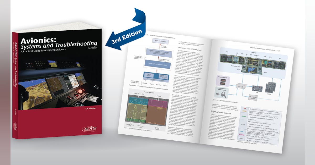 Avotek Releases Avionics Systems and Troubleshooting, Third Edition