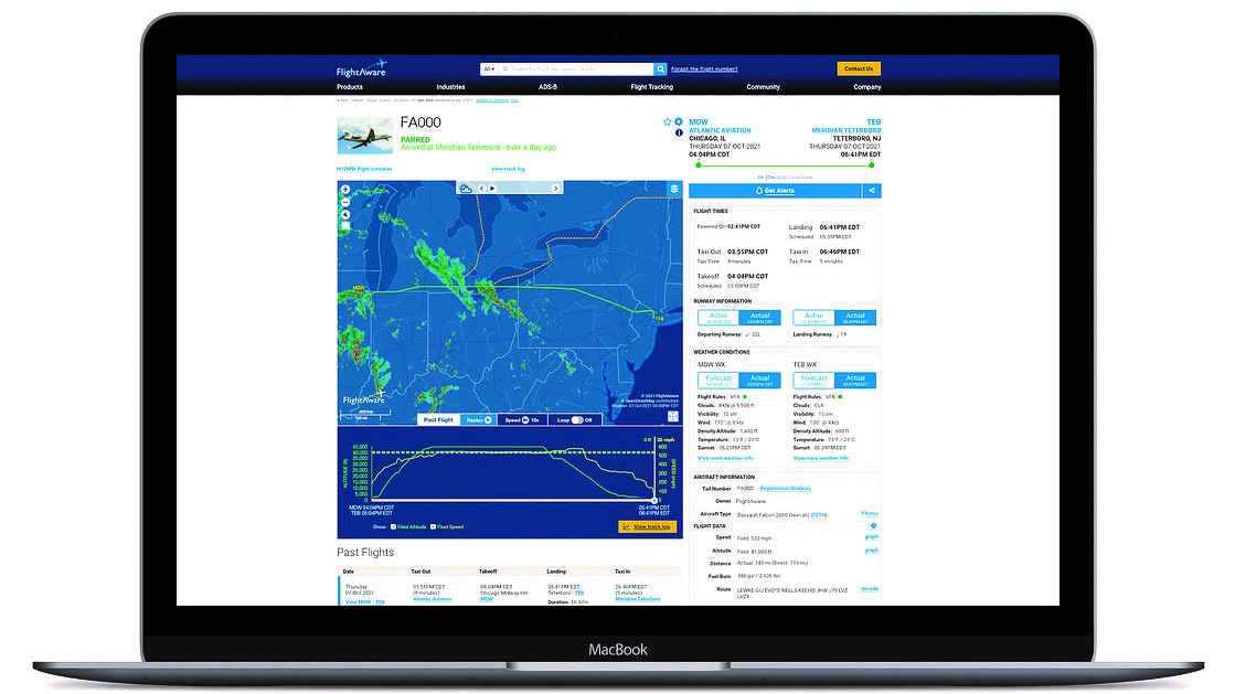 FlightAware Global Silver