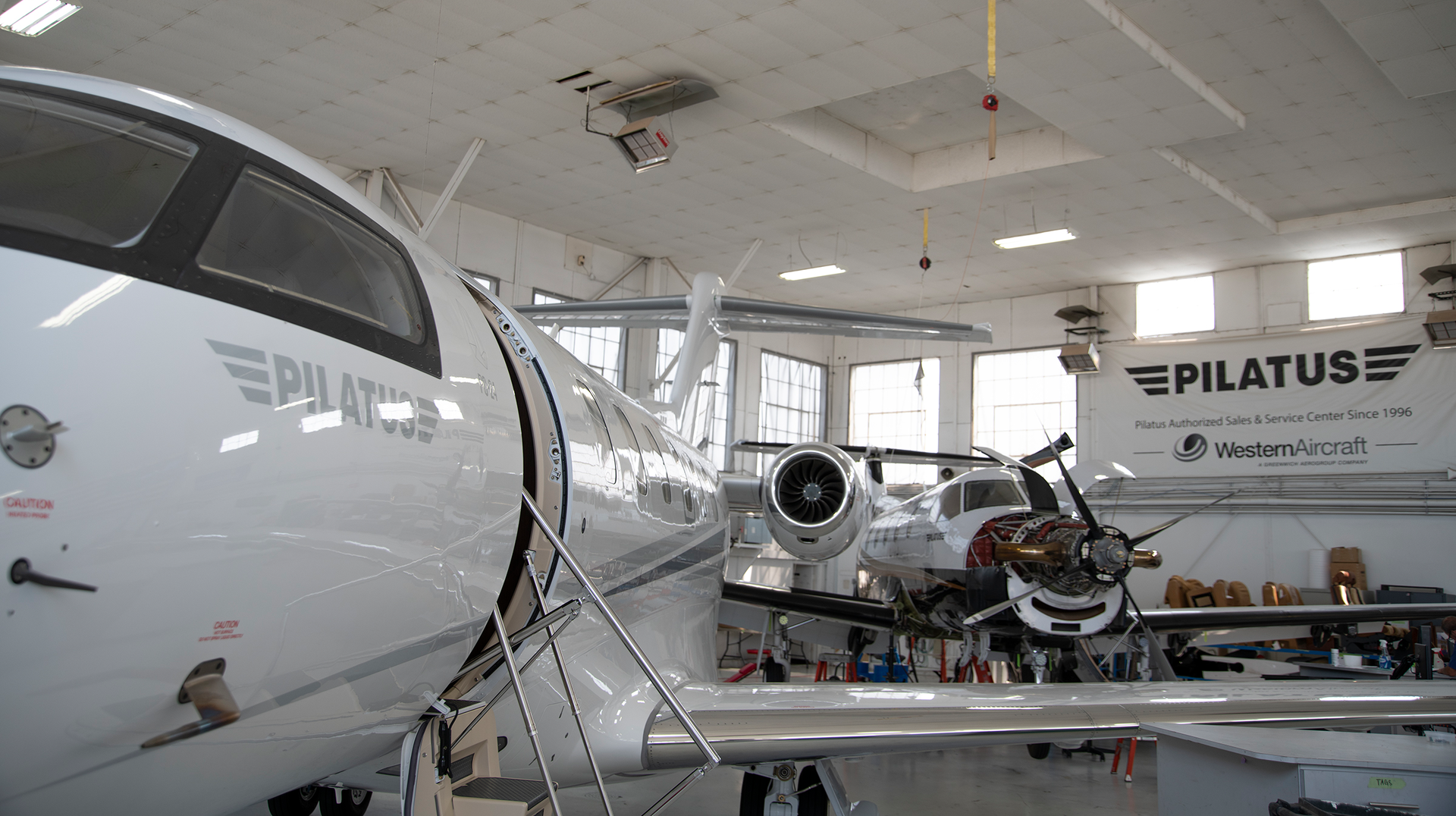 Since 1996, Western Aircraft has been an Authorized Pilatus Dealer and is currently the largest Pilatus dealership in the world.