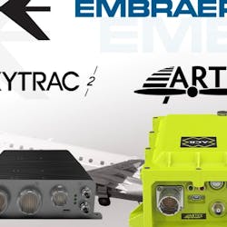 SKYTRAC and ACR Electronics have signed an agreement with Embraer to provide novel Autonomous Distress Tracking (ADT) and Emergency Locator Transmitter with Distress Tracking (ELT-DT) technology.