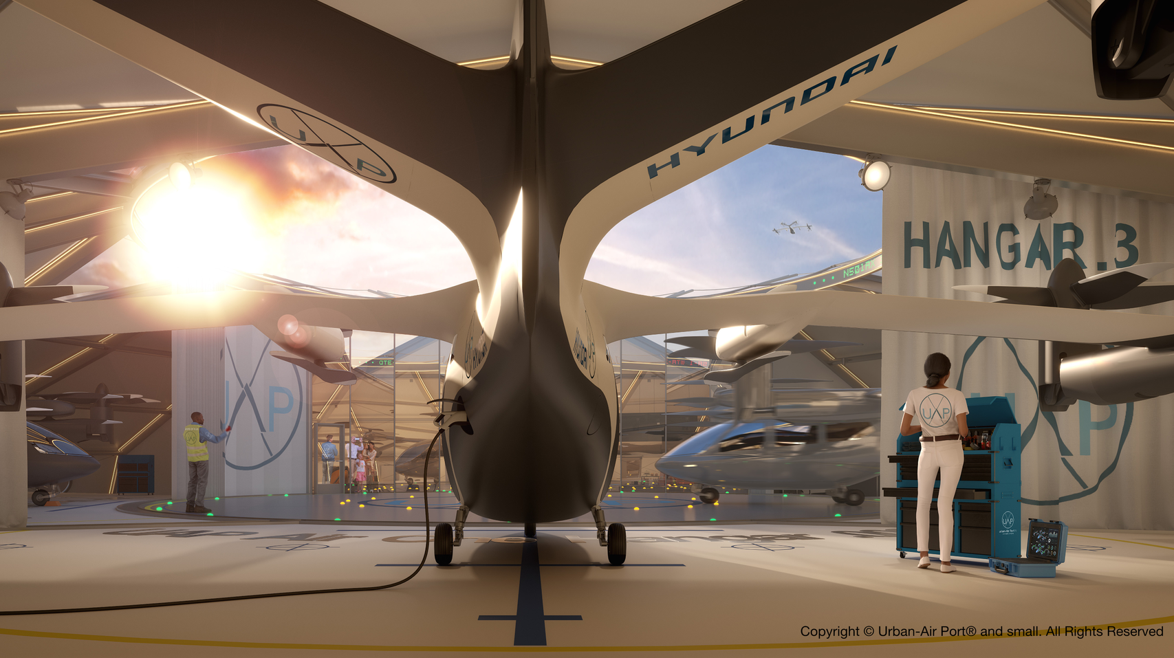 Munich Airport International and Urban-Air Port will collaborate in developing eVTOL ground infrastructure and airport operations that facilitate the vertical take-off and landing of electric air taxis expected to be operational by the middle of the decade.