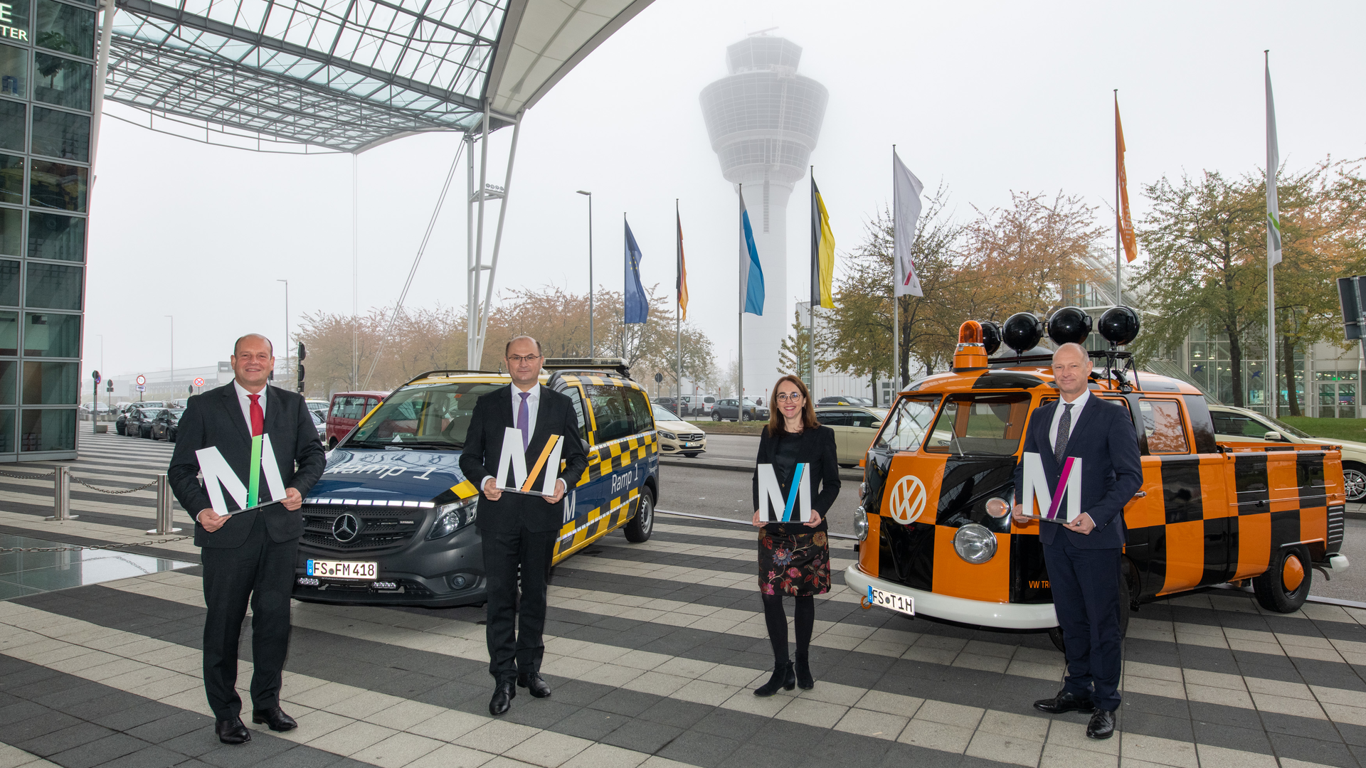 From left: Jan-Henrik Andersson, Albert F&uuml;racker, Nathalie Leroy, Jost Lammers
