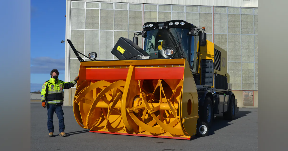 Vammas Vammas B750 Airport Snow Blower Designed for Simplicity | Aviation Pros