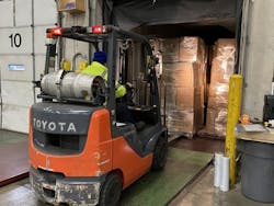 The National Air Cargo group has partnered with 'Food For The Poor' to ship surgical gowns to hospitals in Jamaica and Haiti. The National Air Cargo group has partnered with 'Food For The Poor' to ship surgical gowns to hospitals in Jamaica and Haiti.