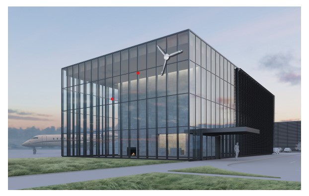 Rendering of planned FBO terminal for Paine Field