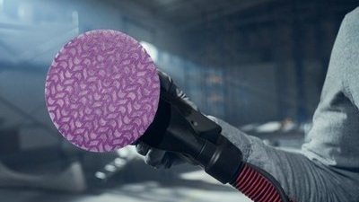 The 3M Xtract&trade; Cubitron&trade; II 710W Net Abrasive Disc provides twice the life and cut rate, while removing up to 97% of dust particles as it sands metal, wood and composite surfaces.