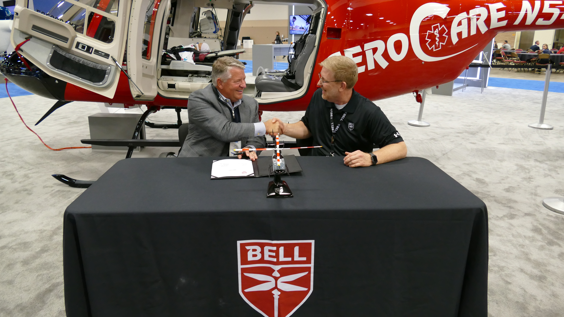 Bell Textron Inc., a Textron Inc. company, announced the signed purchase agreement for 12 Bell 407GXi aircraft to Life Flight Network.