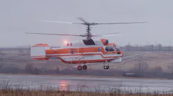 The upgraded Ka-32A11M firefighting helicopter produced by the JSC Russian Helicopters (part of Rostec State Corporation) took off for the first time and began flight tests.