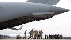 President Joe Biden and other officials attend the dignified transfer of the remains of fallen service members at Dover Air Force Base in Dover, Delaware, on Aug. 29, 2021, after 13 members of the U.S. military were killed in Afghanistan last week. President Joe Biden and other officials attend the dignified transfer of the remains of fallen service members at Dover Air Force Base in Dover, Delaware, on Aug. 29, 2021, after 13 members of the U.S. military were killed in Afghanistan last week.