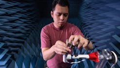Seng Loong &ldquo;Hanson&rdquo; Yu, a Ph.D. candidate in Electrical Engineering and Computer Science at Embry-Riddle Aeronautical University, works in the WiDE Lab on Sensatek projects. He has designed antennas that can withstand the environments of turbine engines, which have temperatures of up to 1700 degrees Celsius.
