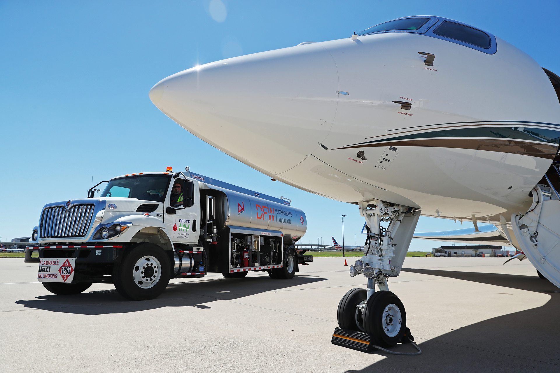 Photo 3 To Accompany Sustainable Aviation Fuel Delivery At Dallas Fort Worth International Airport Marks Industry&rsquo;s First Demonstration Of Circular Economy