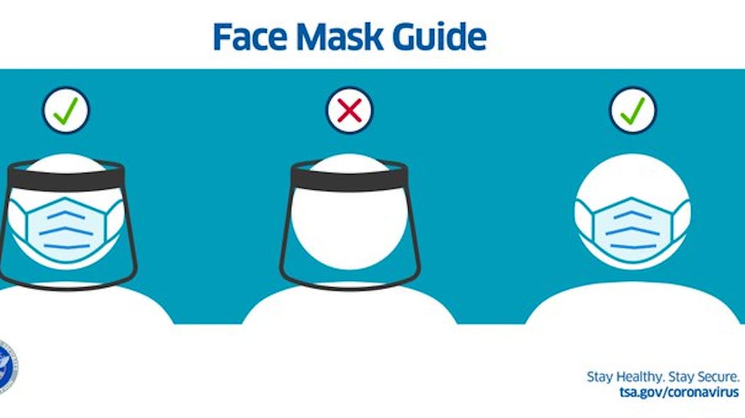 Face Masks on Flights TSA Extends Mask Requirements on Planes, Trains