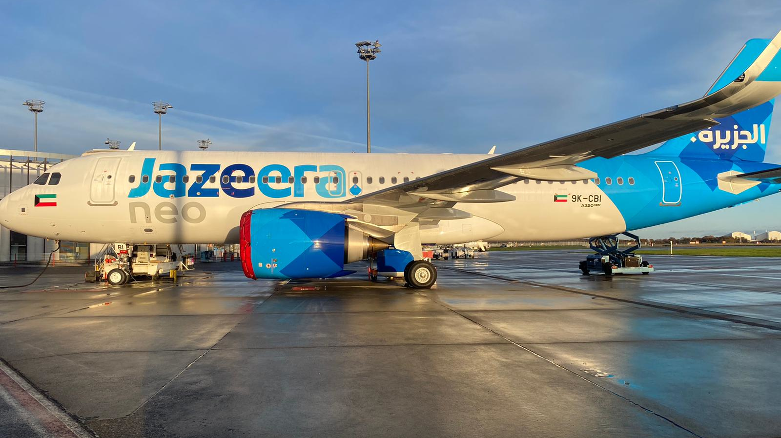 Jazeera Airways took delivery of its ninth Airbus A320neo aircraft from Airbus in Toulouse, bringing the airline&rsquo;s fleet to a total of 17 aircraft.