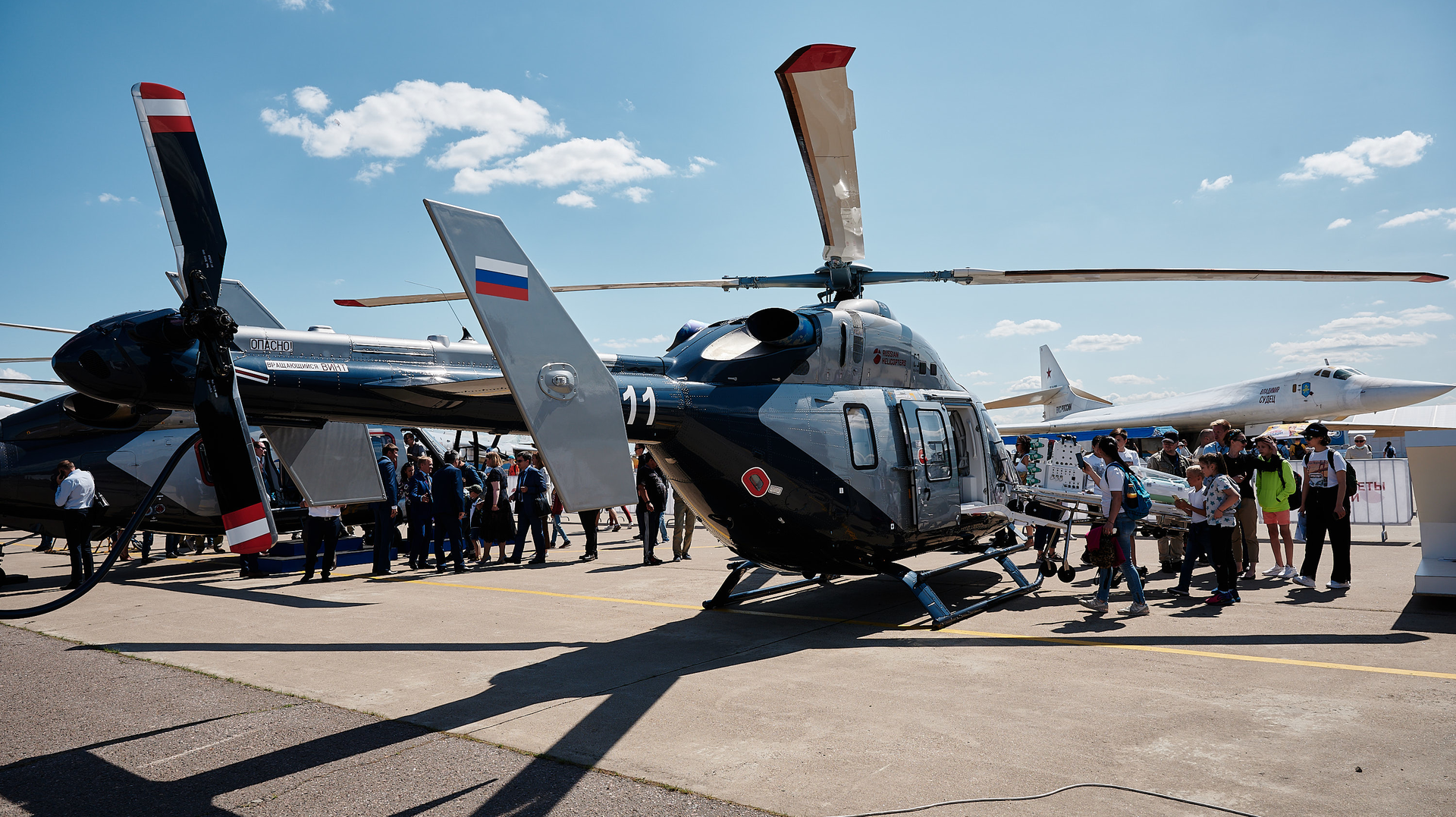 Rostec State Corporation's JSC Russian Helicopters has increased the flight range of the Ansat and Ansat-M helicopters by 140 kilometers due to the installation of an additional tank.