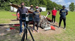Acquiring a state-of-the-art laser scanner known as the FARO Focus S70, the Daytona Beach Campus of Embry-Riddle Aeronautical University has opened up a whole new digital approach to accident investigation for College of Aviation (COA) students.