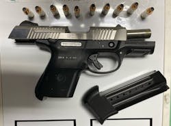 TSA officers at Yeager Airport discovered this handgun in a carry-on bag on Dec. 21.
