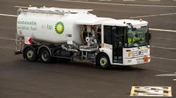 Air BP supplies sustainable aviation fuel.