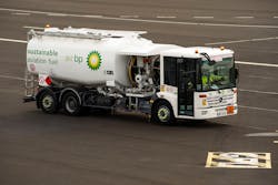 Air BP supplies sustainable aviation fuel. Air BP supplies sustainable aviation fuel.