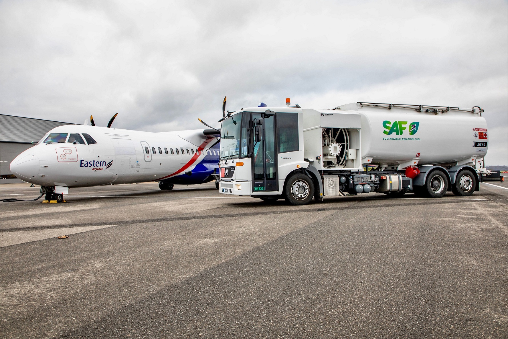 Eastern Airways debuts its Cornwall to London service - on Sustainable Aviation Fuel