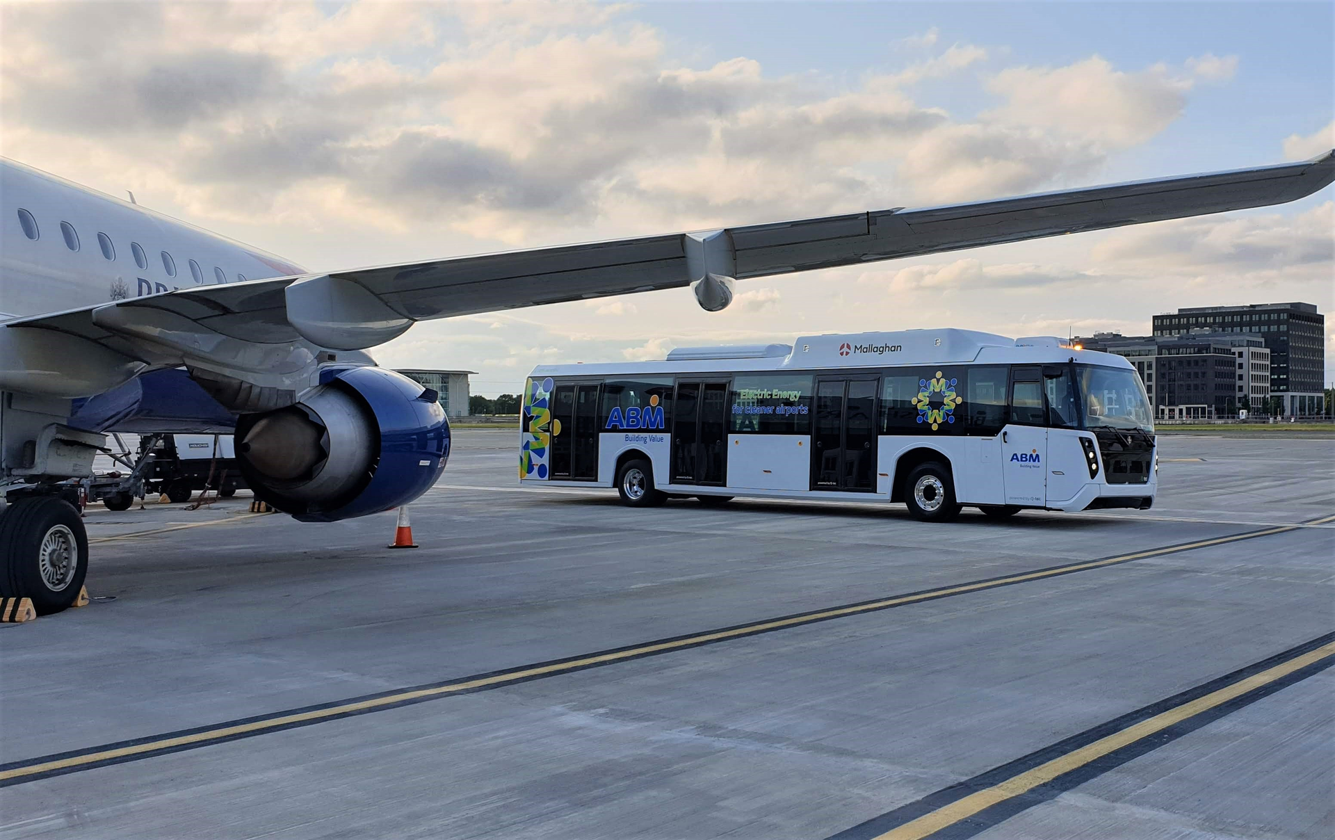 Mallaghan Launches New All Electric Airport Bus