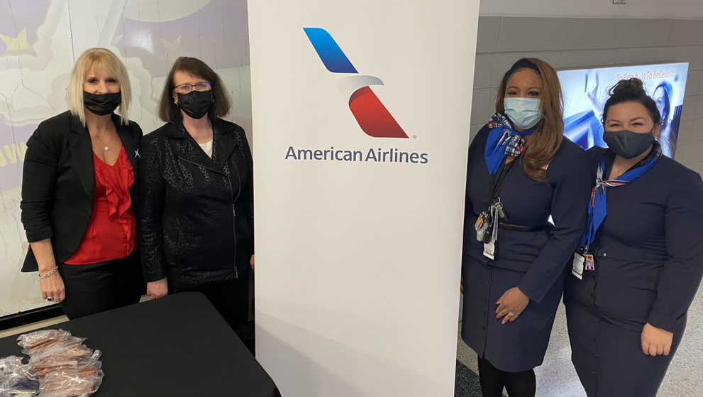 On January 10, 1947, at 9:23 a.m., the first flight landed at CVG, which was an American Airlines flight from Cleveland, Ohio. Minutes later, the first Delta Airlines and TWA flights landed. Scheduled passenger service at that time averaged about 24 flights daily. CVG began celebrating its 75th anniversary on Jan. 10, 2022.