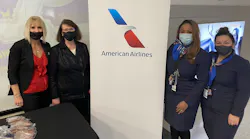 On January 10, 1947, at 9:23 a.m., the first flight landed at CVG, which was an American Airlines flight from Cleveland, Ohio. Minutes later, the first Delta Airlines and TWA flights landed. Scheduled passenger service at that time averaged about 24 flights daily. CVG began celebrating its 75th anniversary on Jan. 10, 2022.