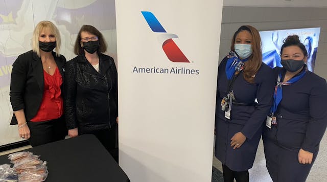American Airlines celebrates CVG's 75th