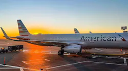 American Airlines planes parked in terminal A at the DFW International Airport on Tuesday, January 4, 2022.
