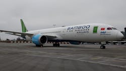 Bamboo Airways B787-900 at PRG Bamboo Airways B787-900 at PRG